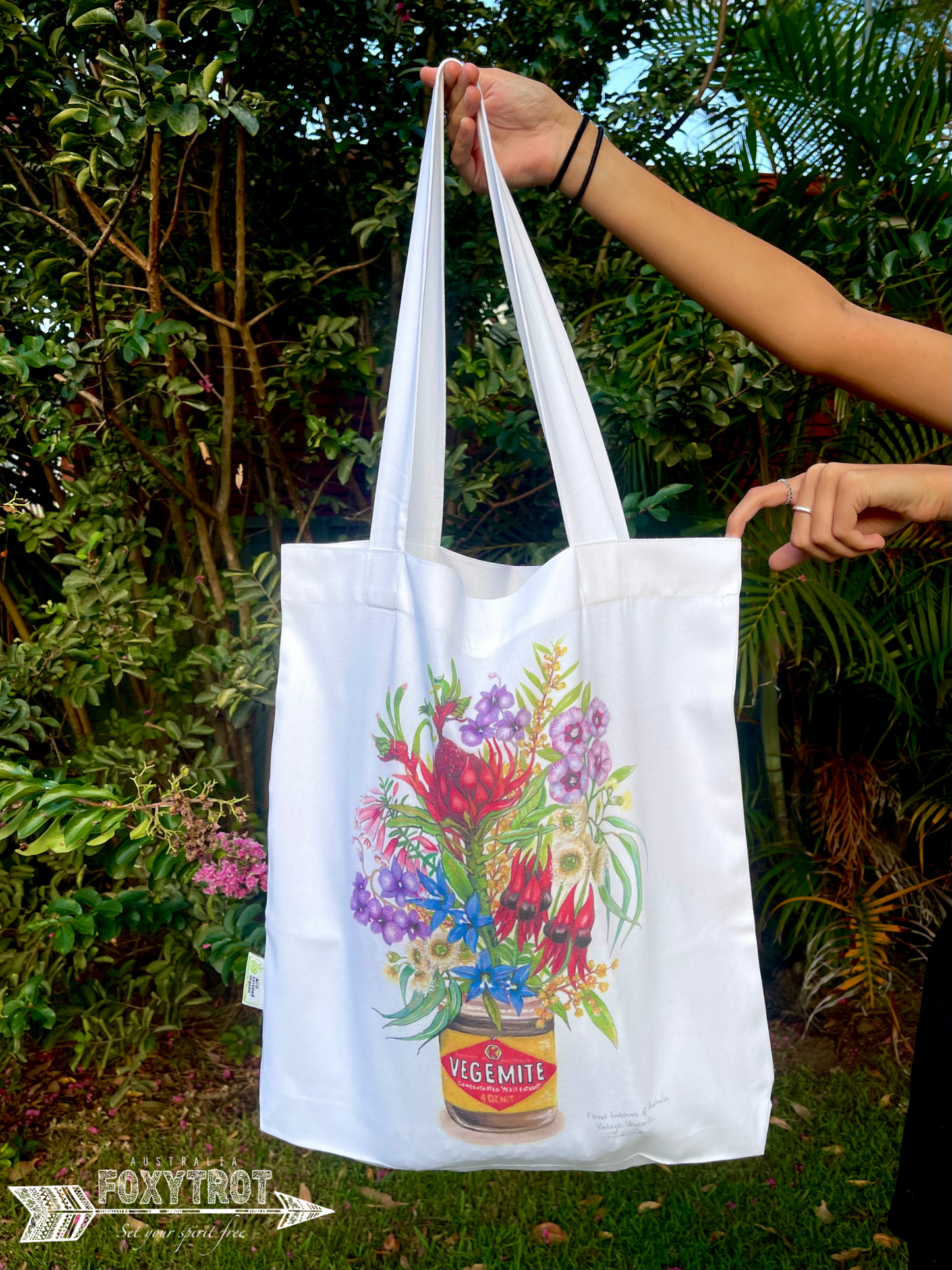 Vintage Vegemite Cotton Tote Bag