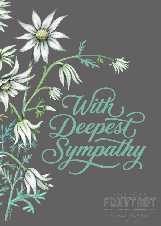 With Deepest Sympathy Card