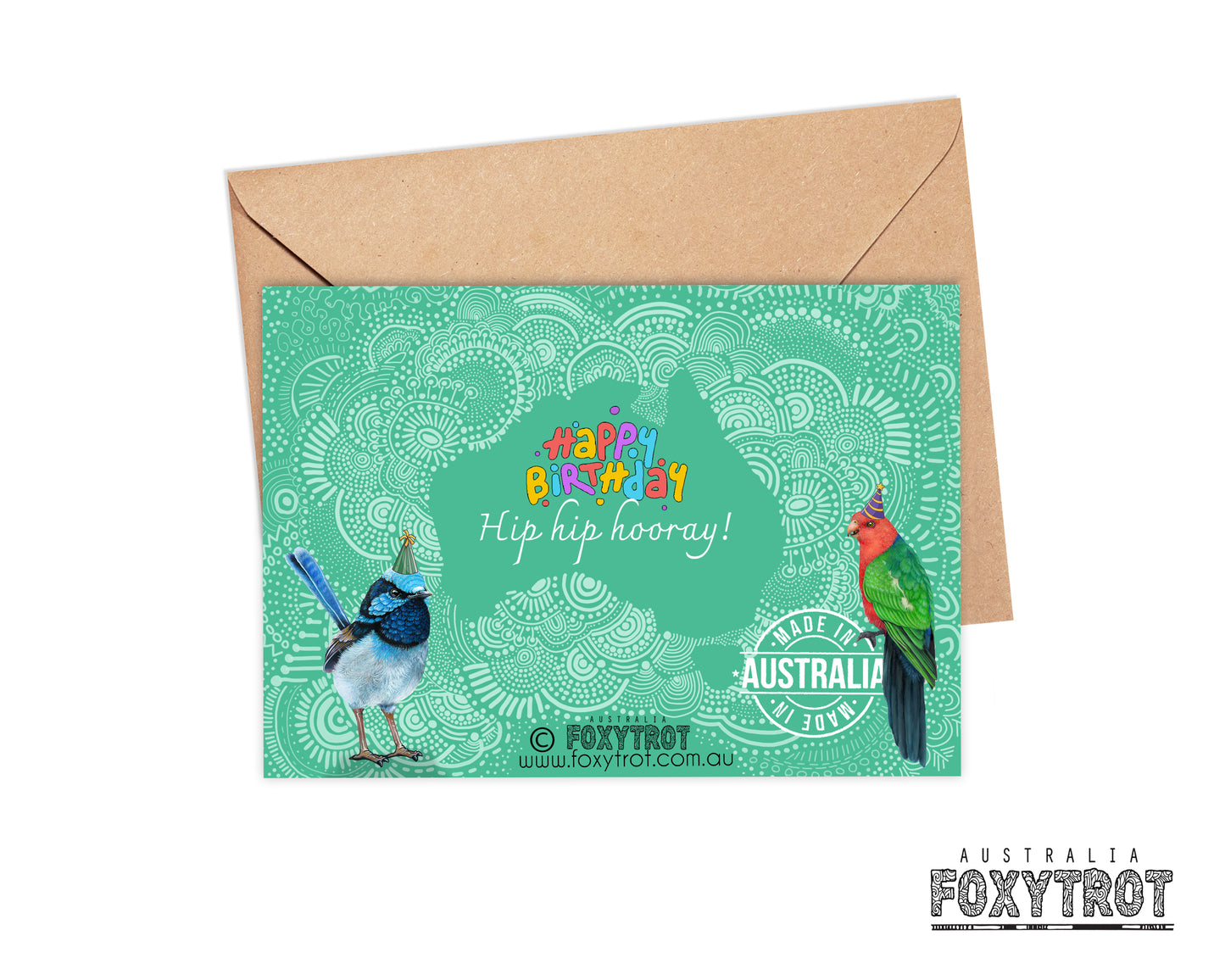 Happy Birthday Feathered Friends Card