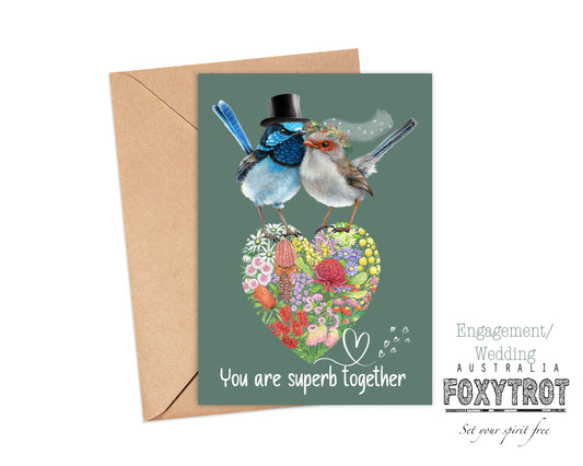 Congratulations to the Superb Couple Card