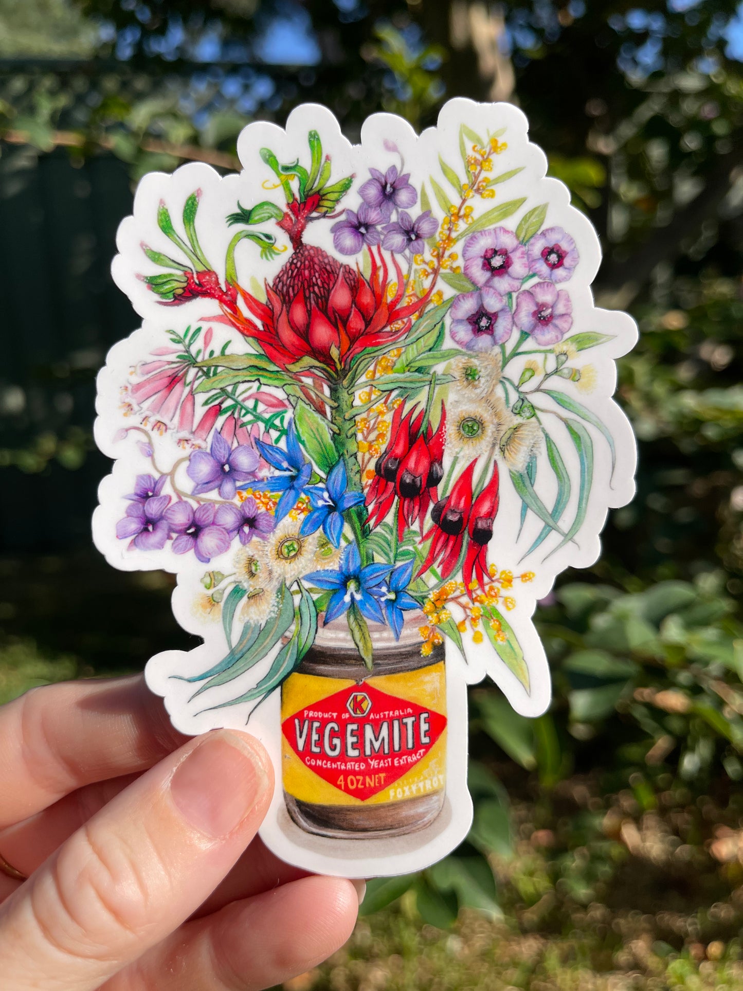 Vintage Vegemite Vinyl Sticker