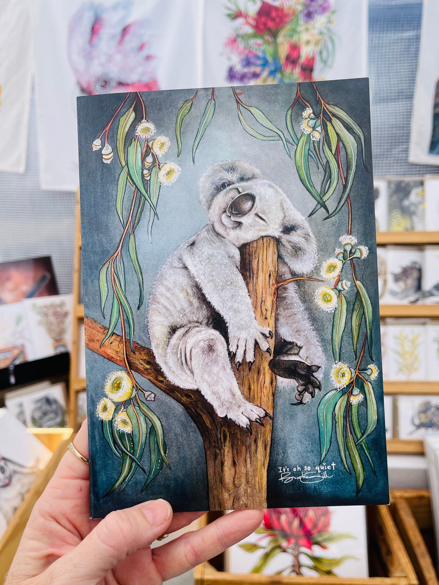Sleepy Koala A5 Notebook