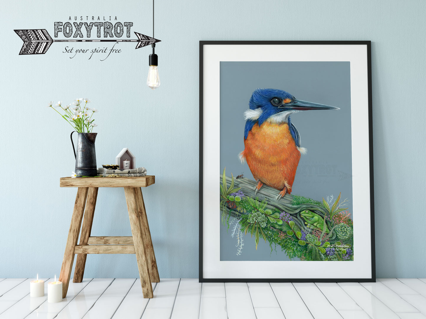 Azure Kingfisher