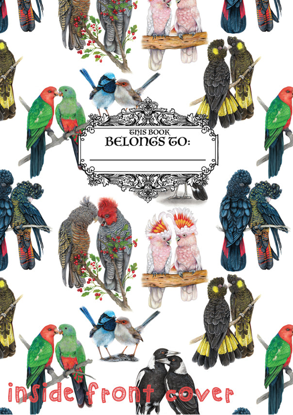 Birds of Australia A5 Notebook