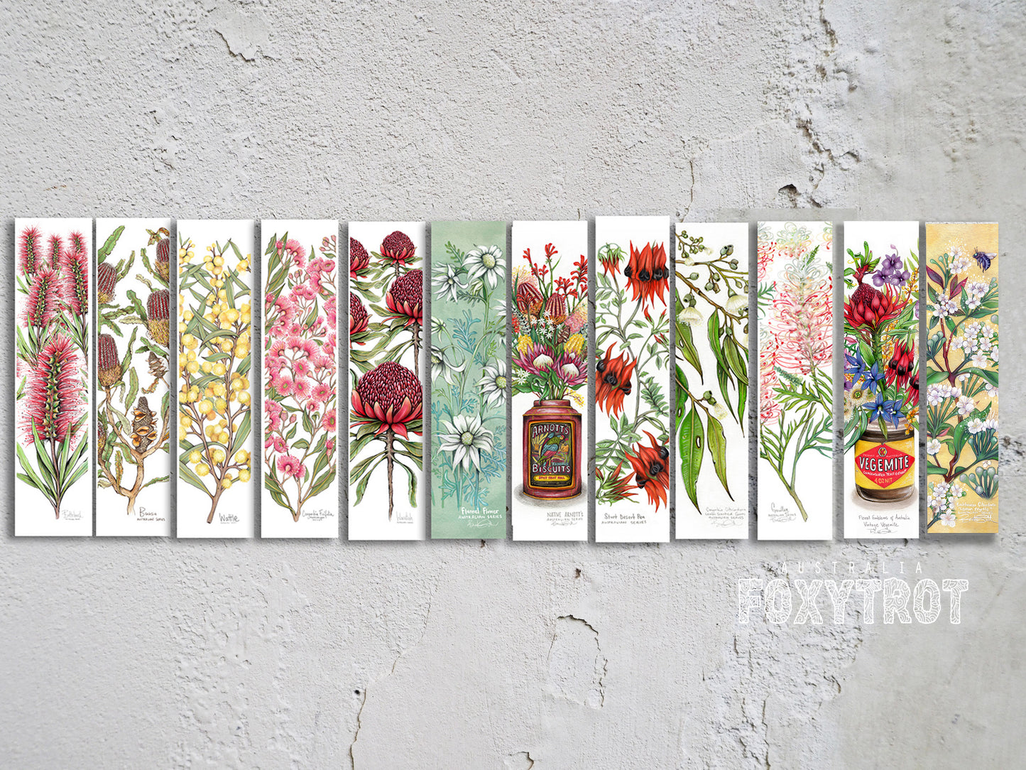 Flannel Flower Bookmark