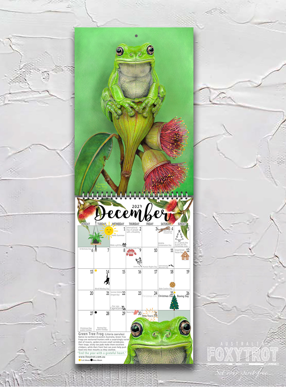 2027 Calendar - All Things Australian