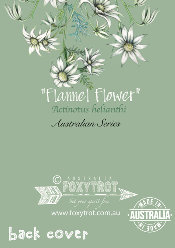 Flannel Flower A5 Notebook
