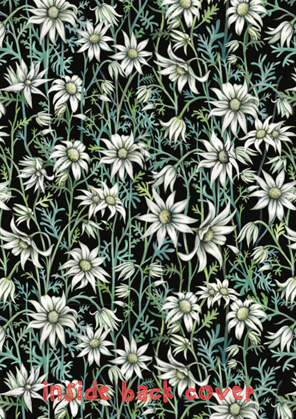Flannel Flower A5 Notebook