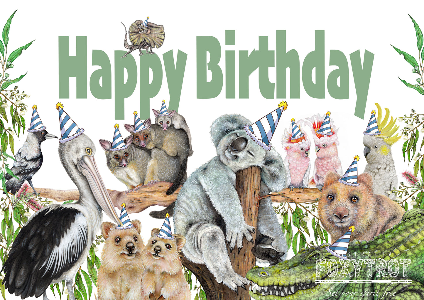 Happy Birthday Party Card