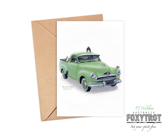 FJ Holden Card