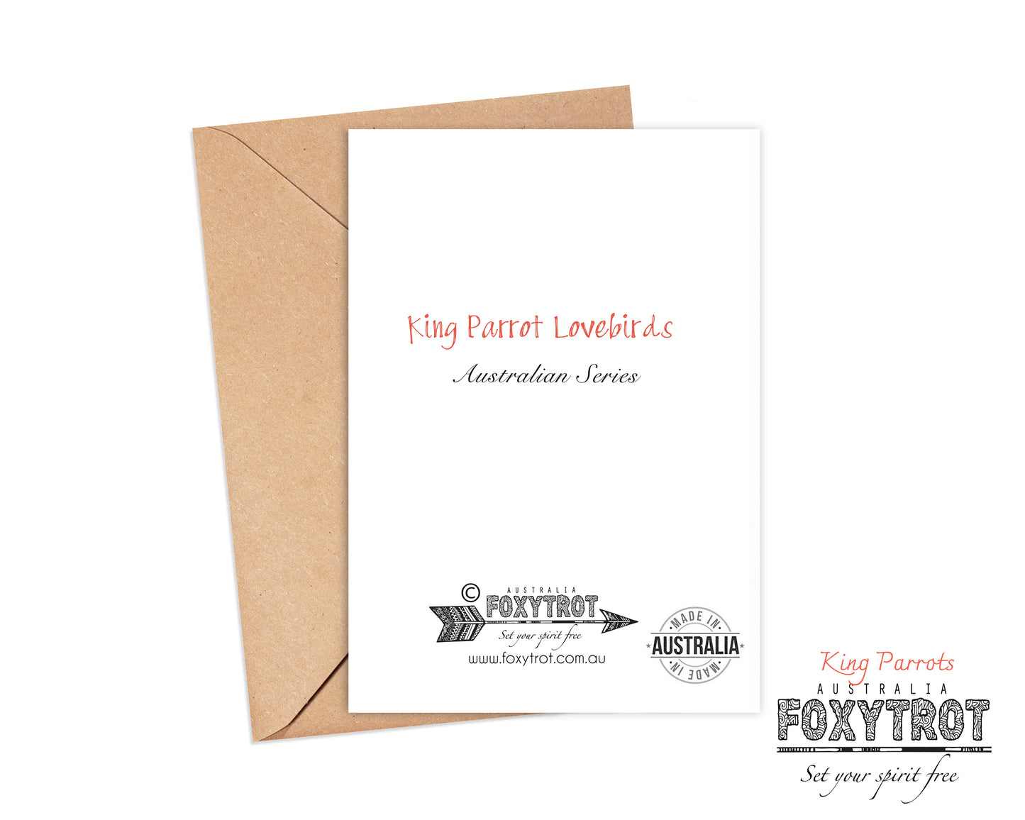 King Parrots Card
