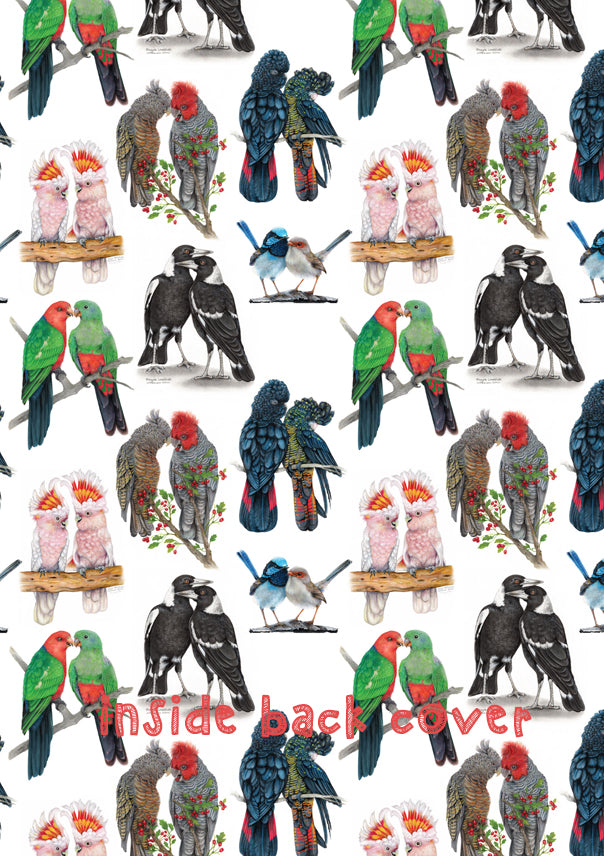 Magpie Lovebirds A5 Notebook