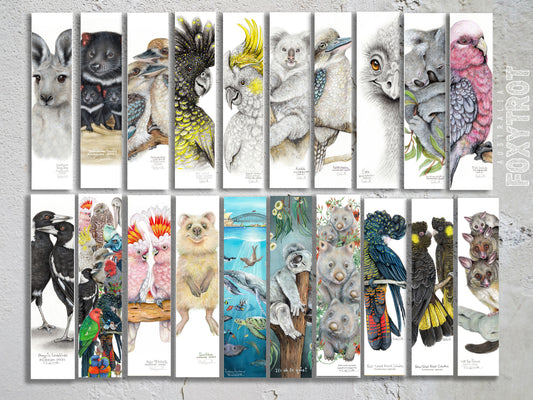 Bird Parade Bookmark