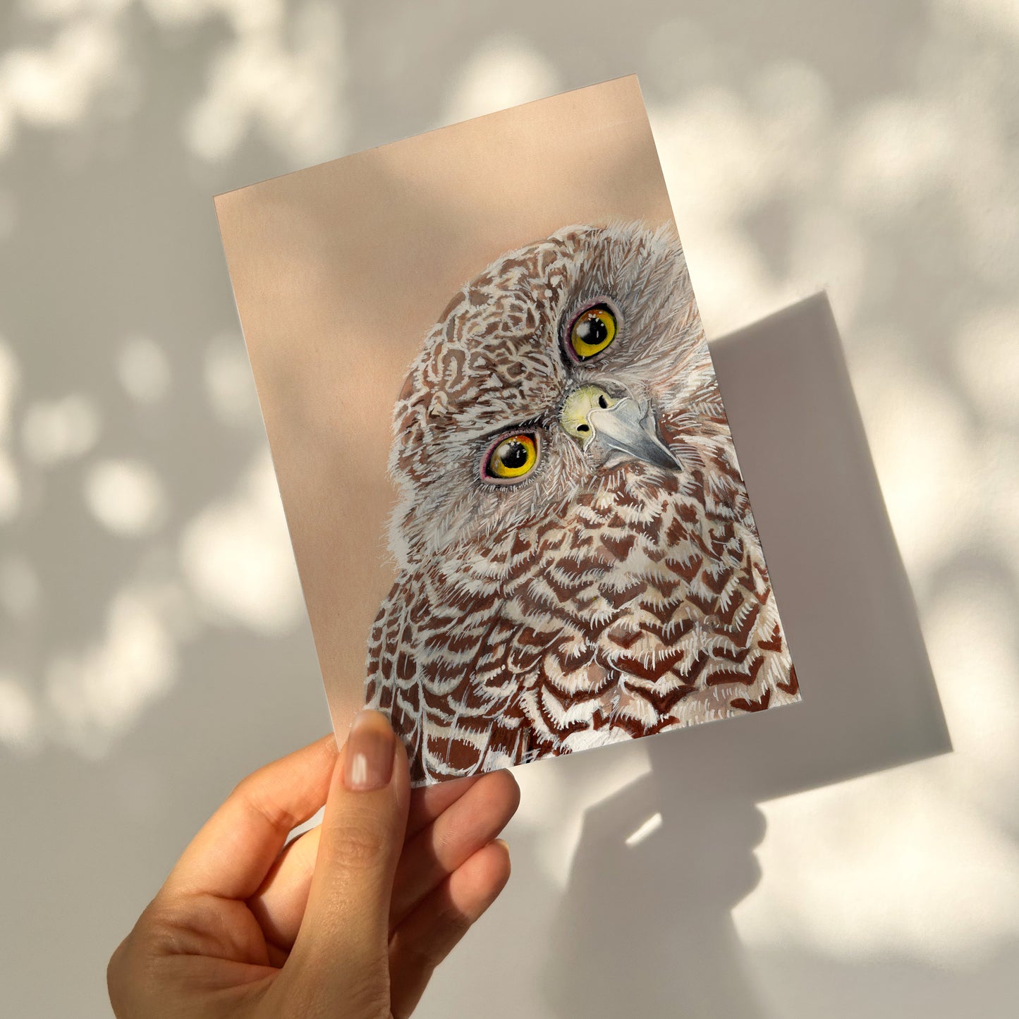 Powerful Owl Card