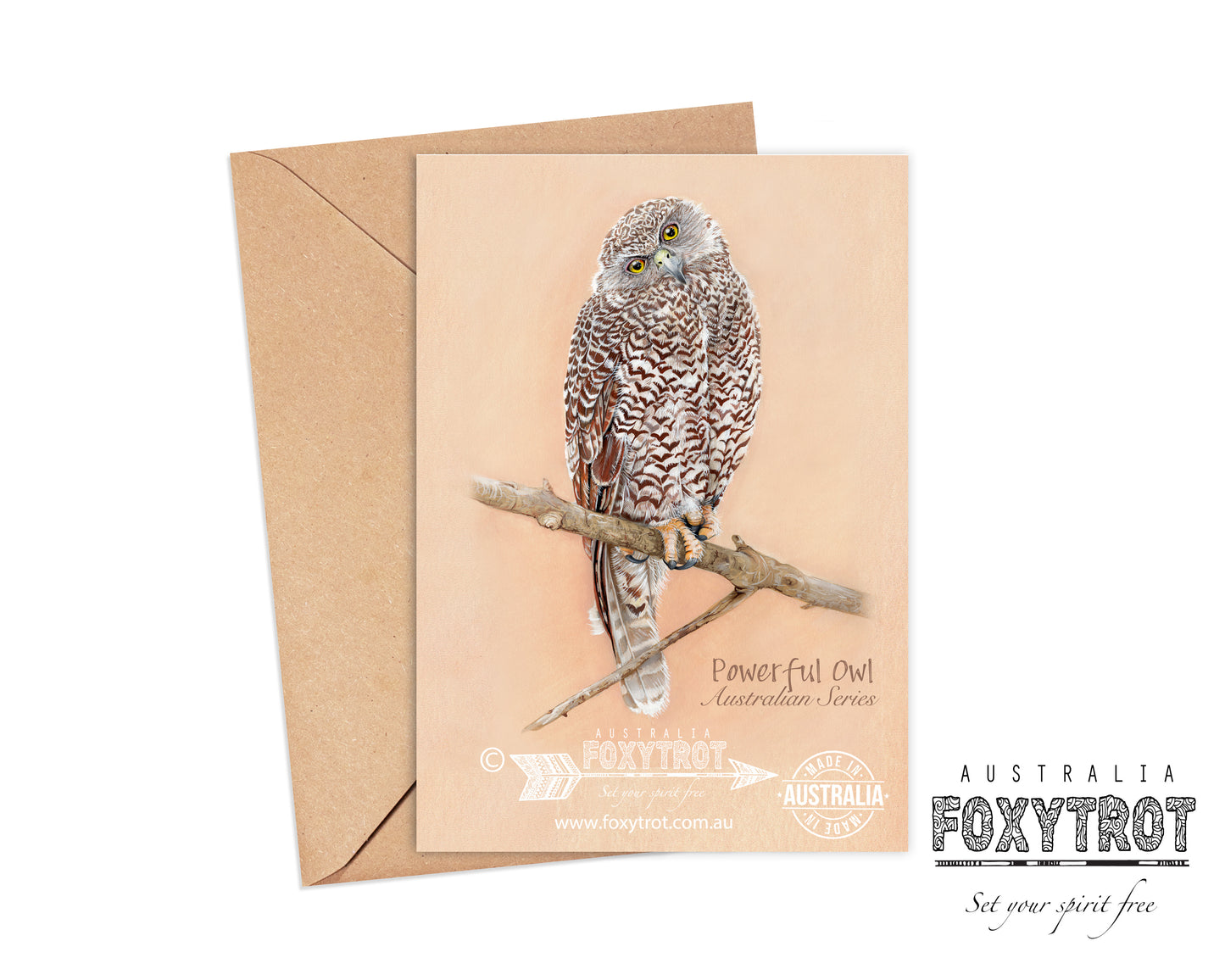 Powerful Owl Card
