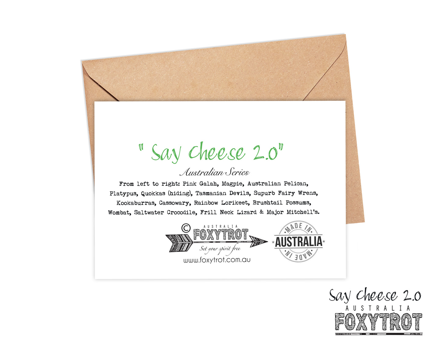 Say Cheese 2.0 Card