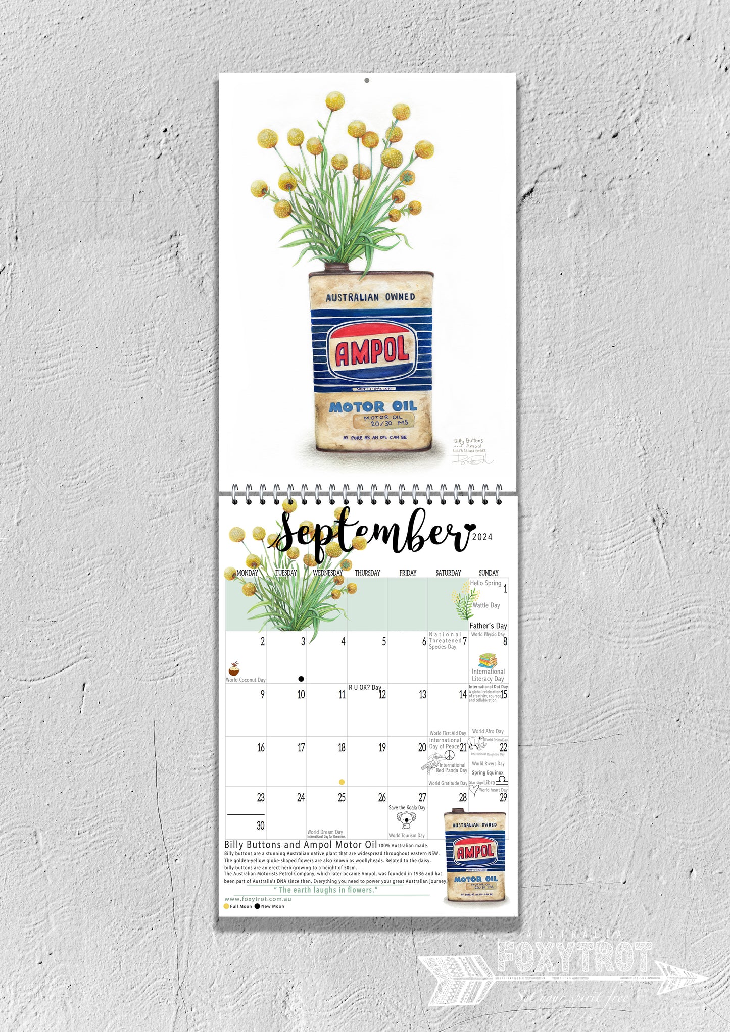 Ampol Motor Oil & Billy Buttons