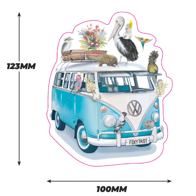 Kombi Vinyl Sticker