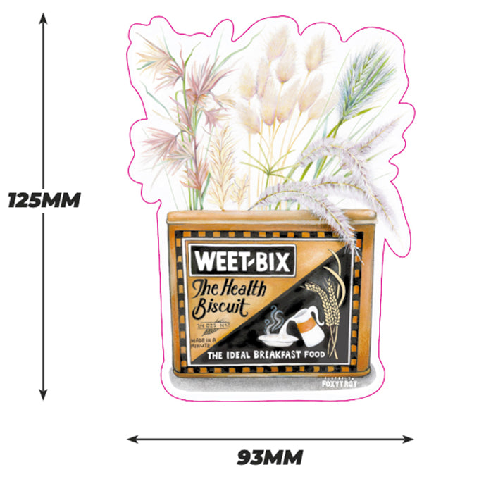 Vintage Weetbix Vinyl Sticker