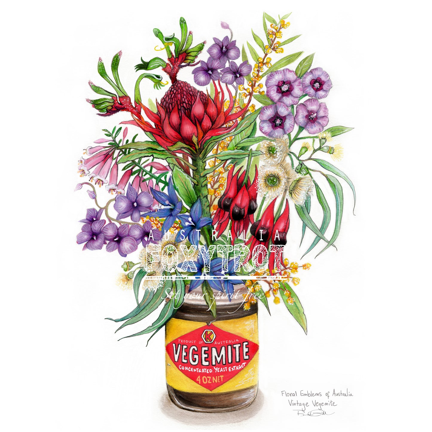Vintage Vegemite Cotton Tote Bag