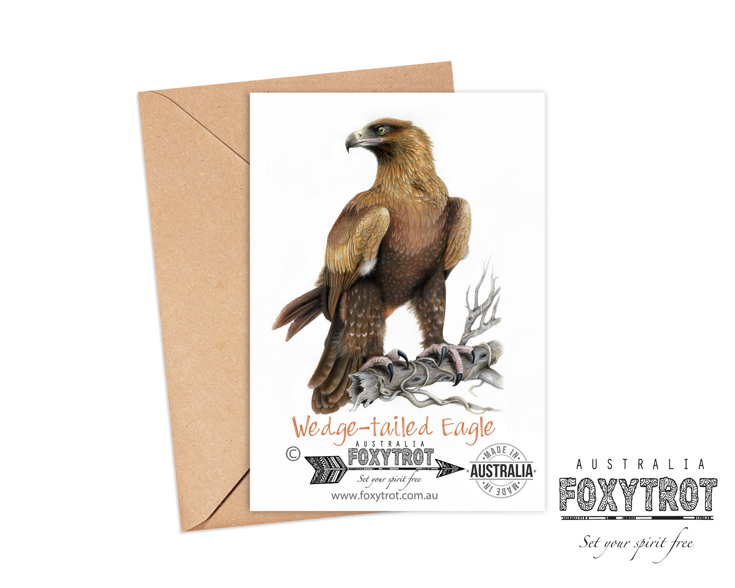 Wedge-Tailed Eagle Card