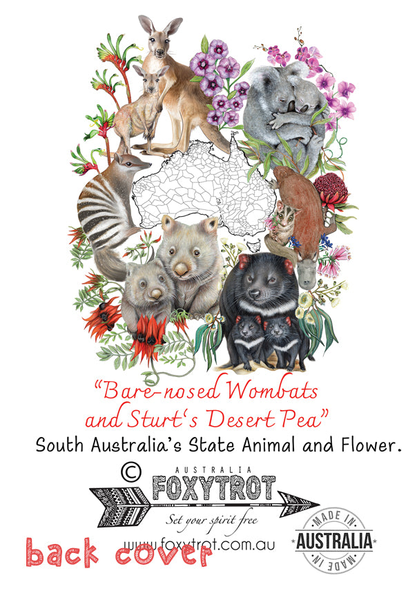 Bare Nosed Wombats A5 Notebook