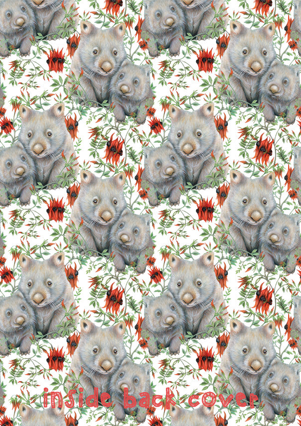 Bare Nosed Wombats A5 Notebook