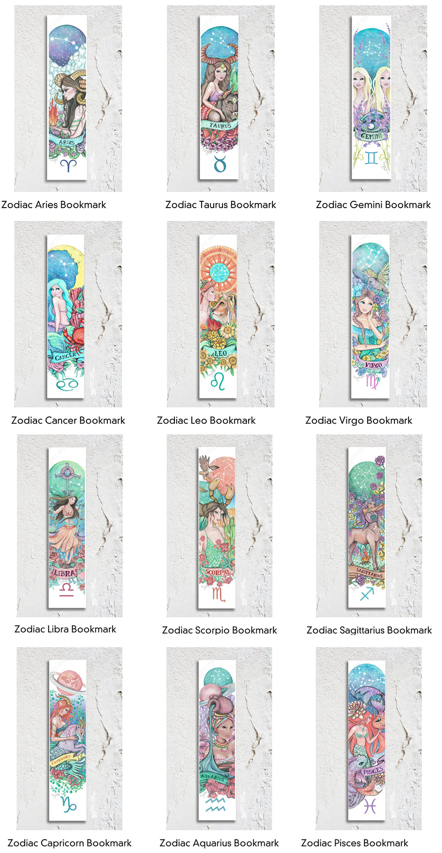 Zodiac Leo Bookmark