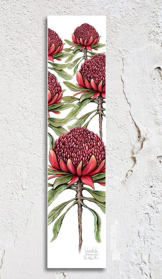 Waratah Bookmark