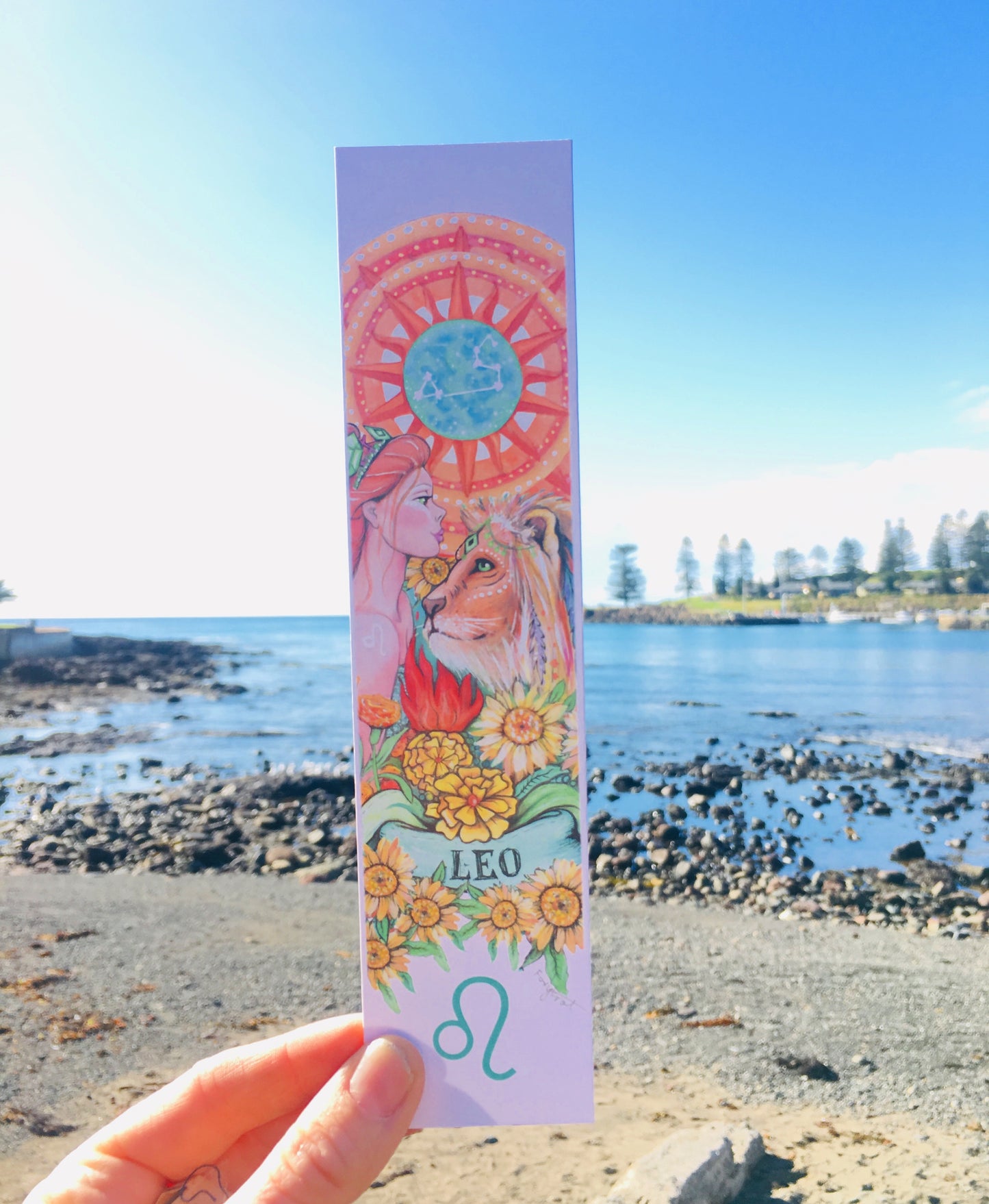 Zodiac Leo Bookmark