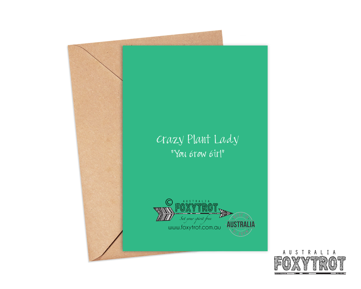 Crazy Plant Lady Card