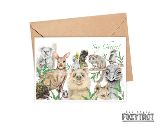 Say Cheese Card