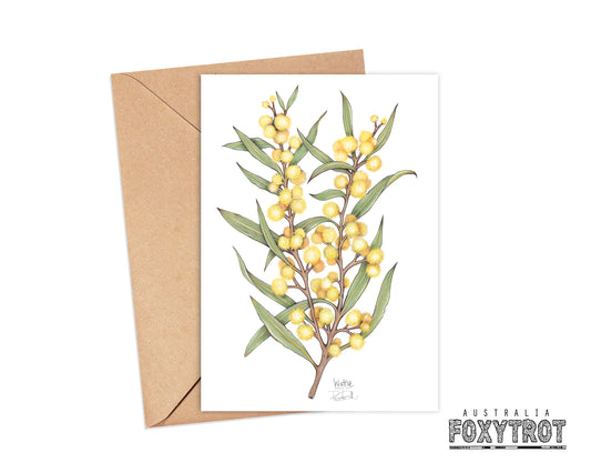 Wattle Card
