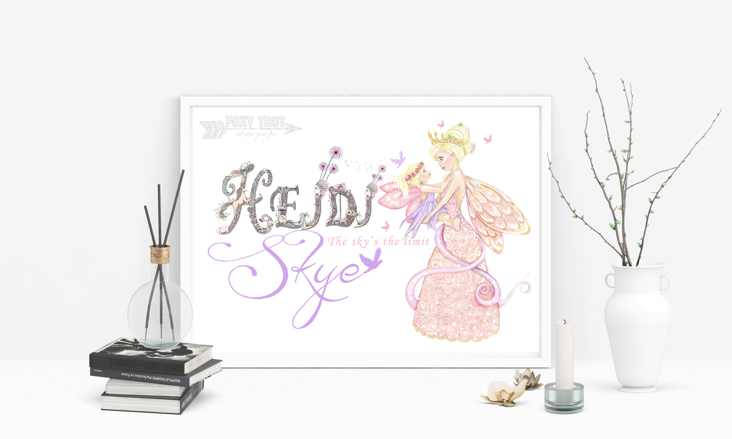 Custom Name Sample - FAIRY / MERMAID
