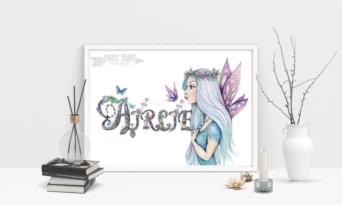 Custom Name Sample - FAIRY / MERMAID