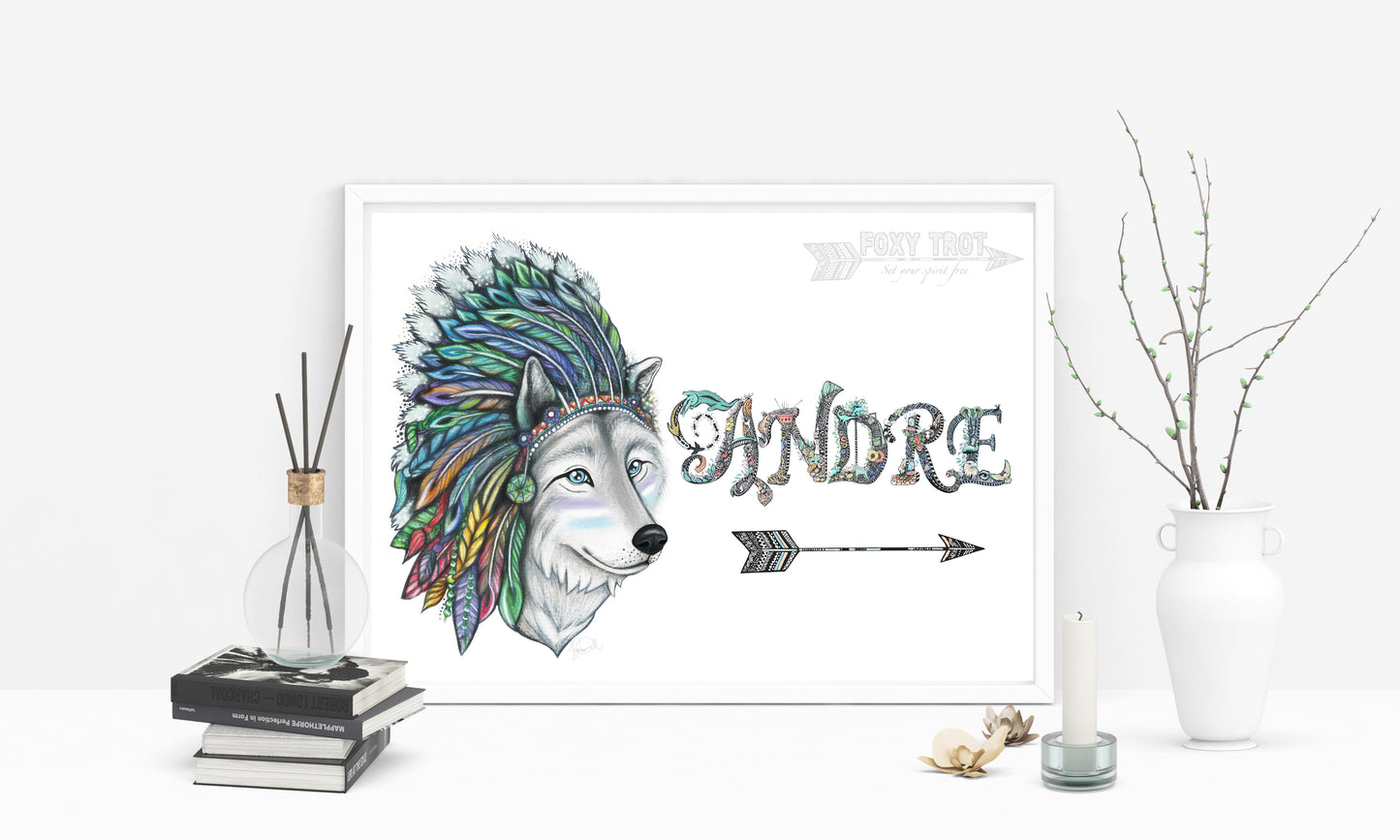Custom Name Sample - WOLF