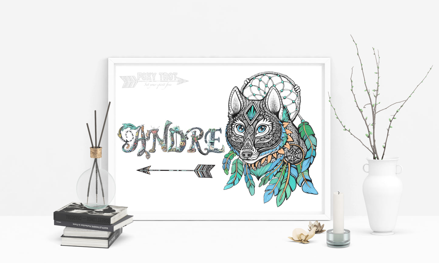Custom Name Sample - WOLF