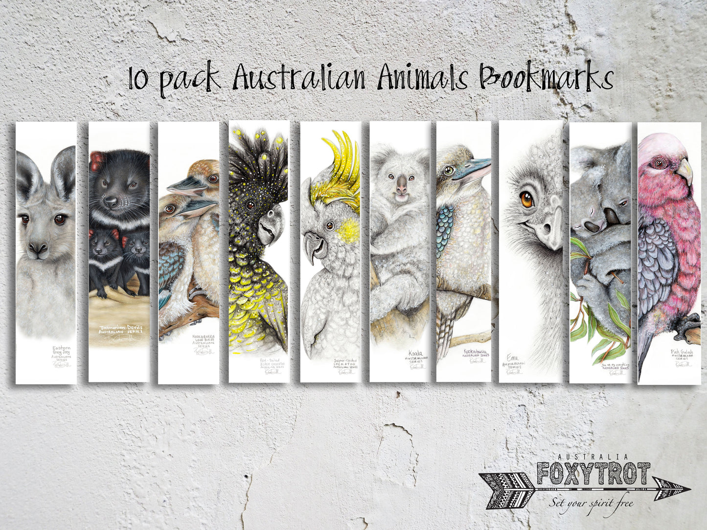 Eastern Grey Joey Bookmark