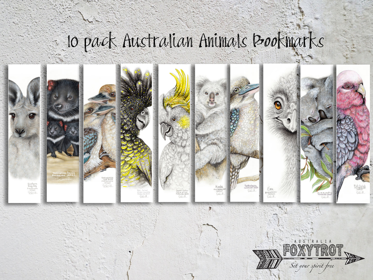 Sulphur Crested White Cockatoo Bookmark