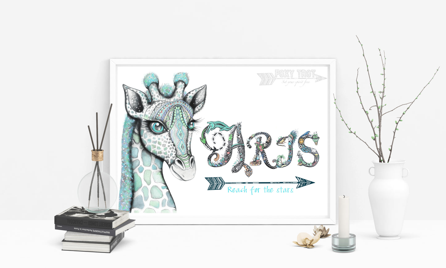 Custom Name Sample - GIRAFFE