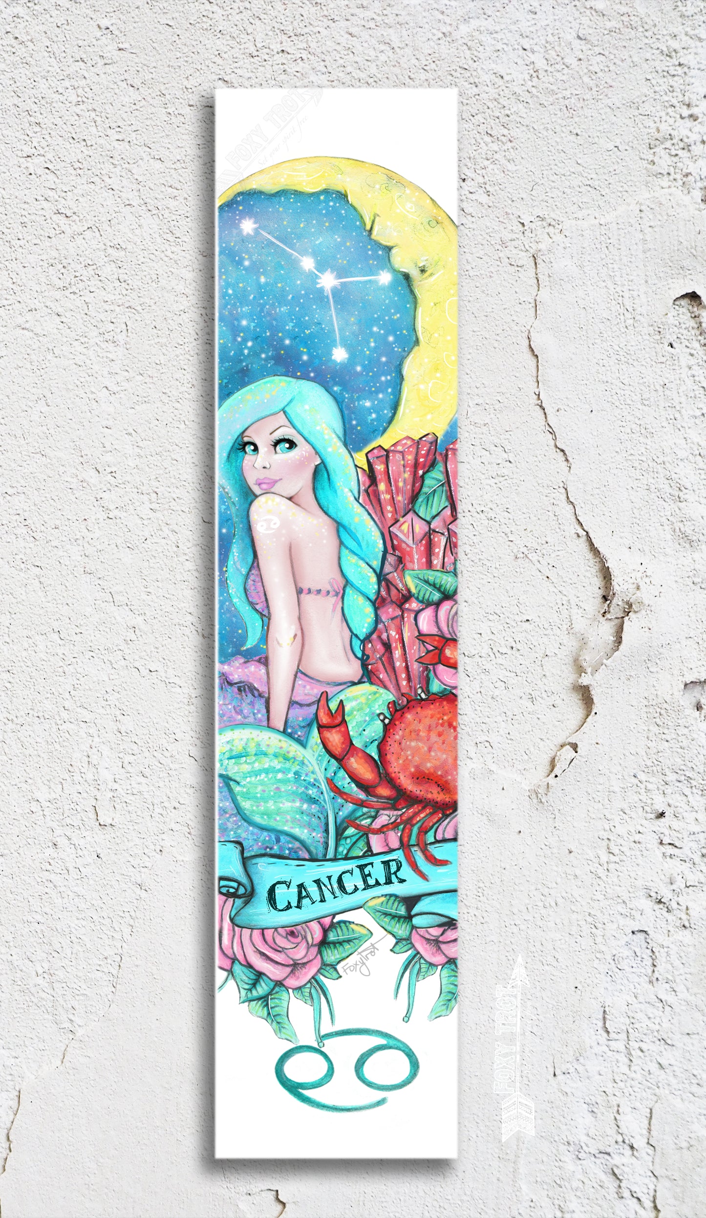 Zodiac Cancer Bookmark