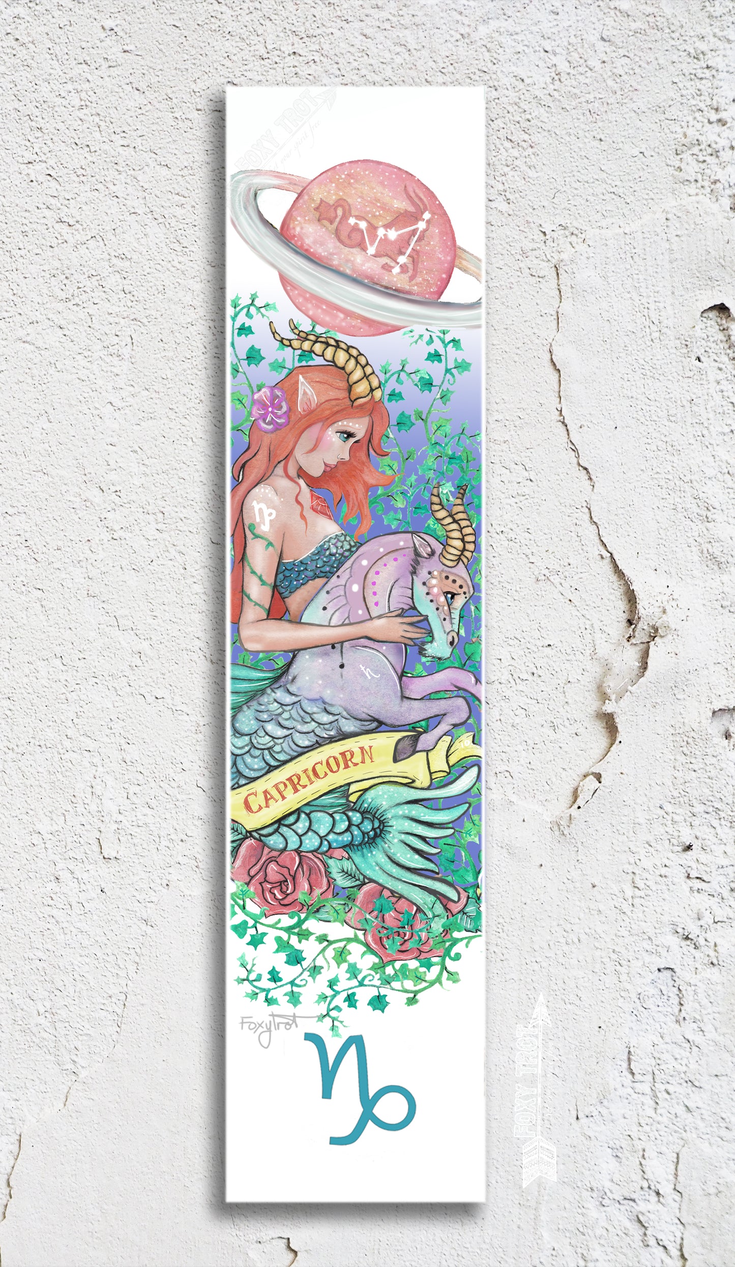 Zodiac Capricorn Bookmark