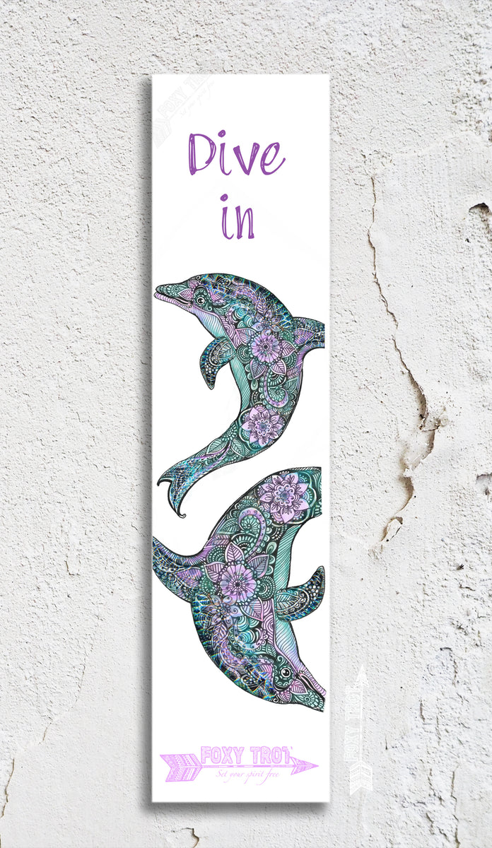 Dolphin Bookmark Foxytrot