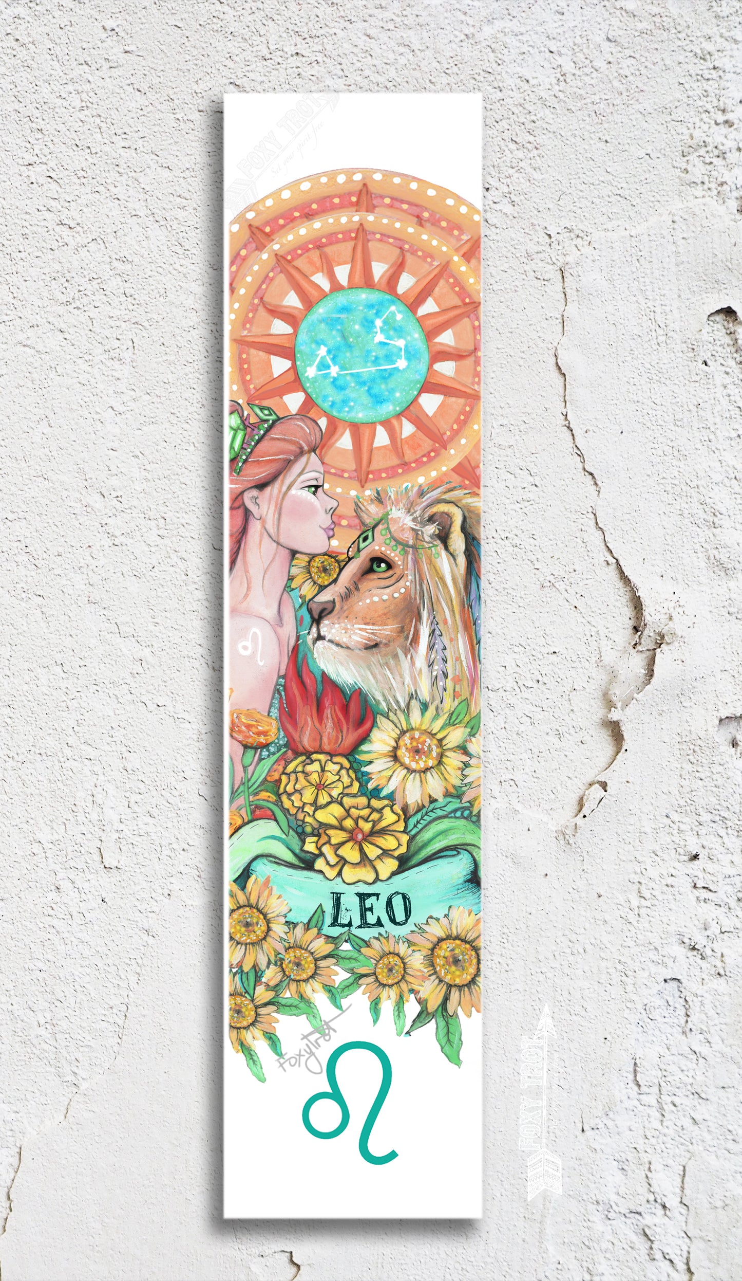 Zodiac Leo Bookmark