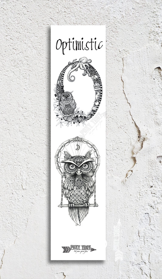 Inspirational Alphabet Bookmark O