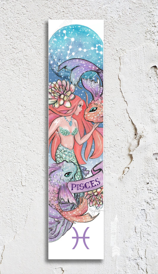Zodiac Pisces Bookmark
