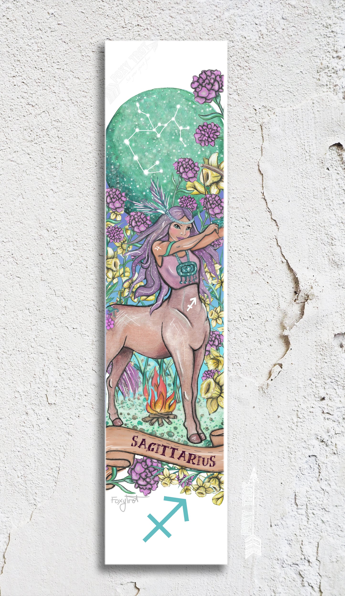 Zodiac Sagittarius Bookmark