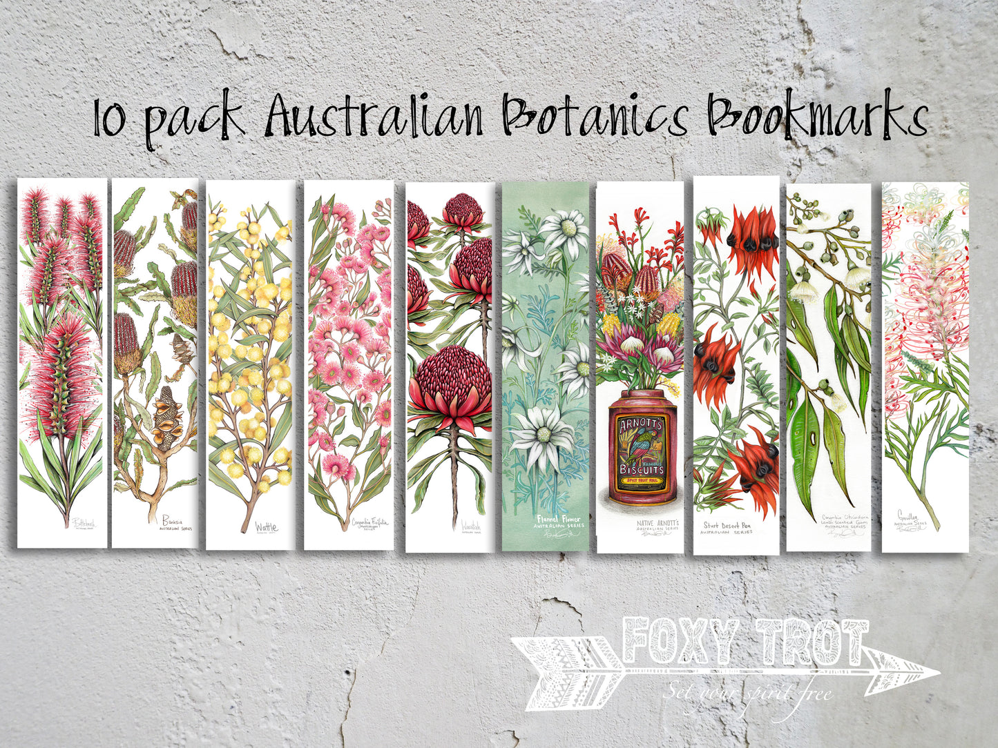 Bottlebrush Bookmark