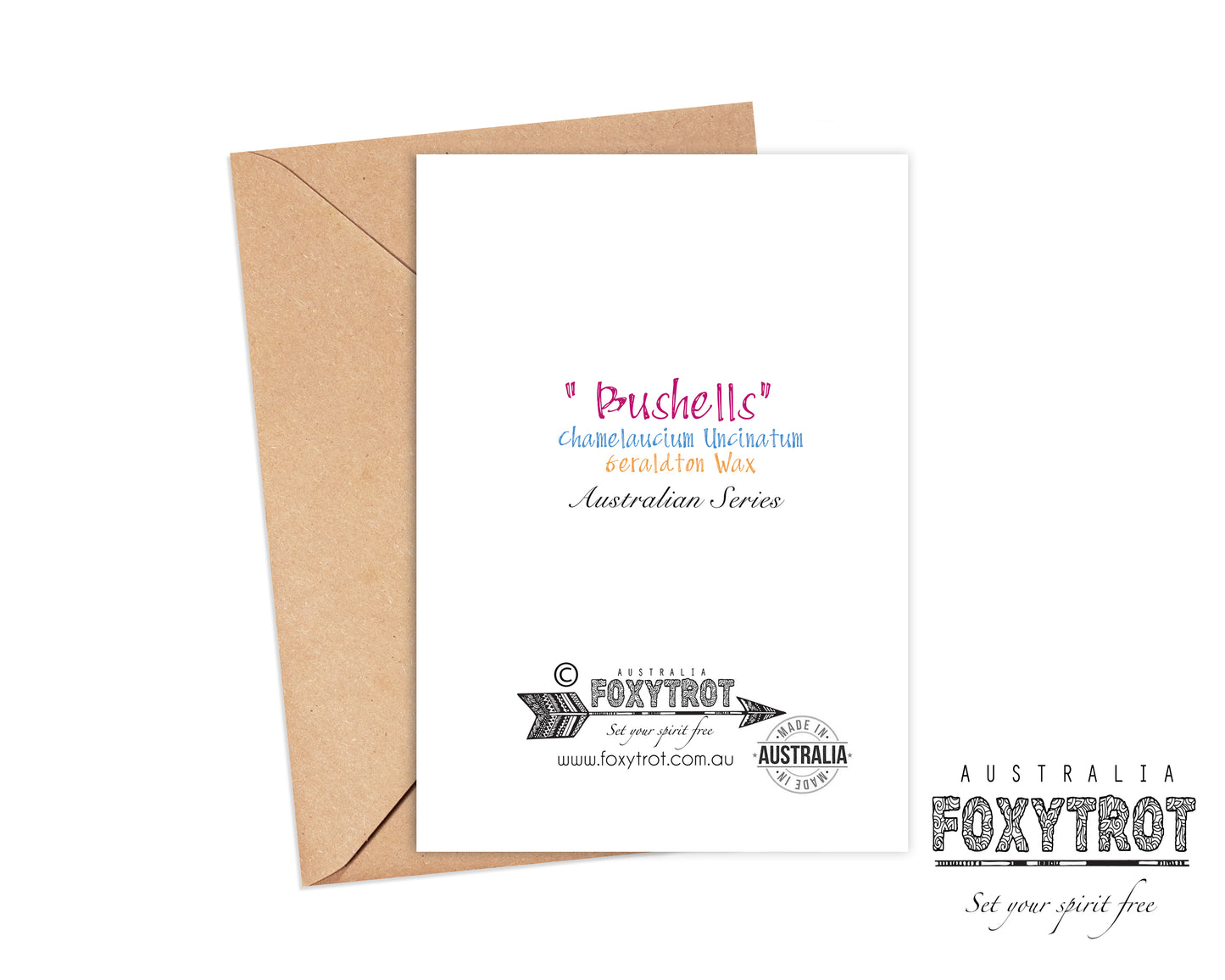 Vintage Bushells Card