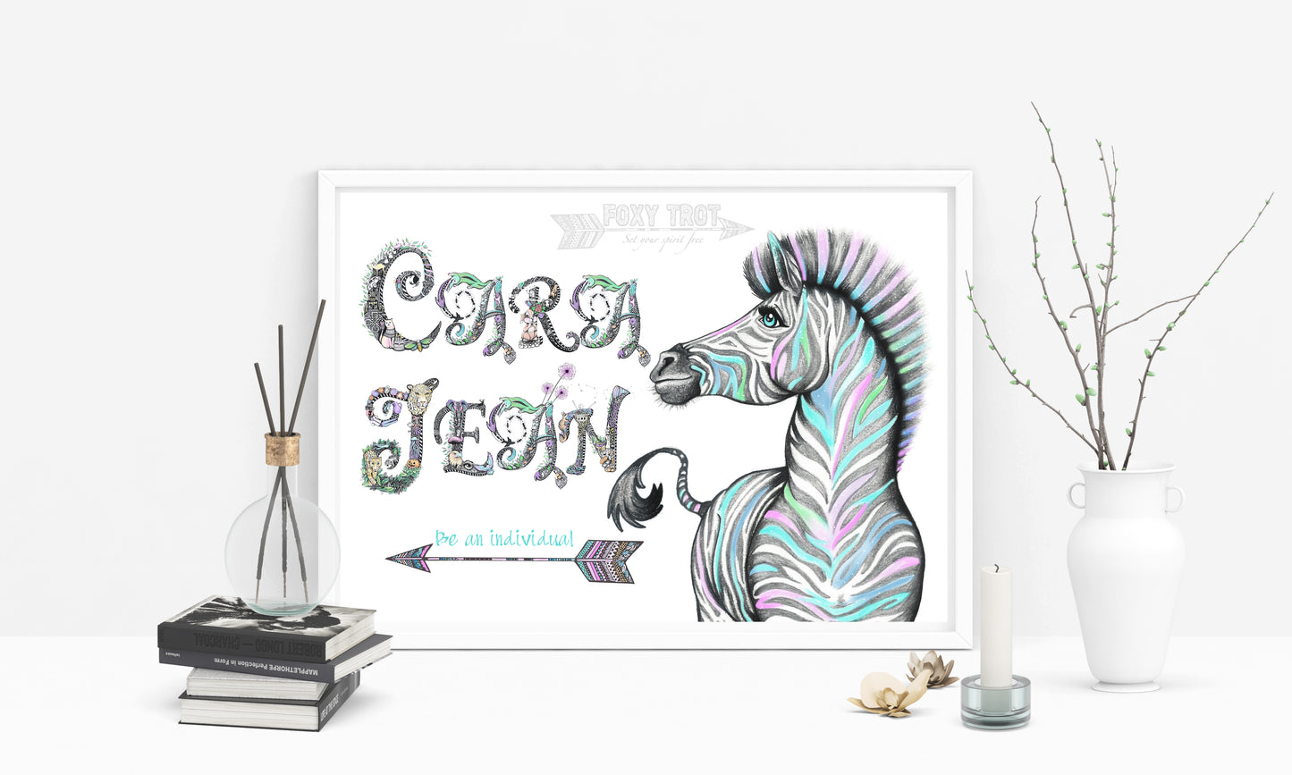 Custom Name Sample - ZEBRA